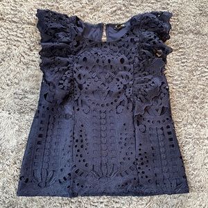 Navy Blue Express Top